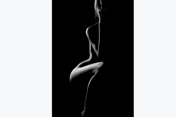 Silhouette hoch