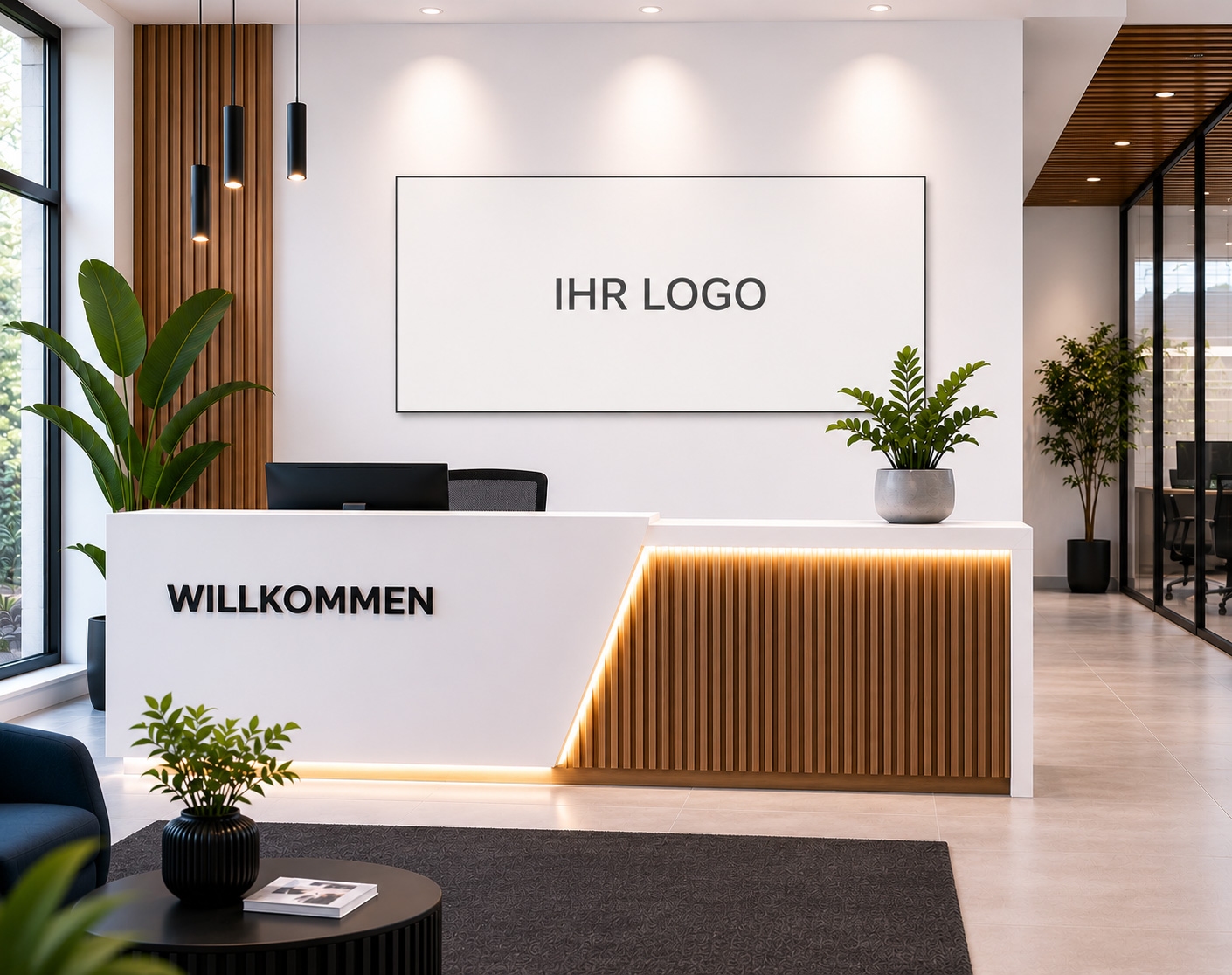 Akustikbild mit individuellem Motiv (z. B. Ihr Logo)
